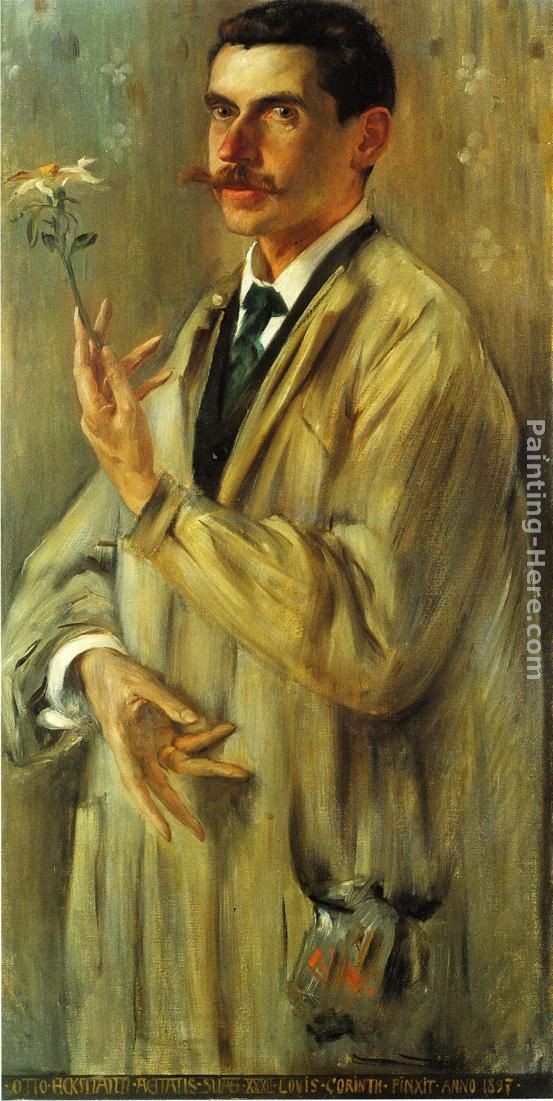 Lovis Corinth Portrait of the Painter Otto Eckmann